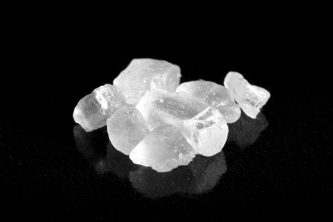 Salt crystals by Mark Schellhase on Wikimedia Commons. Used under Creative Commons.